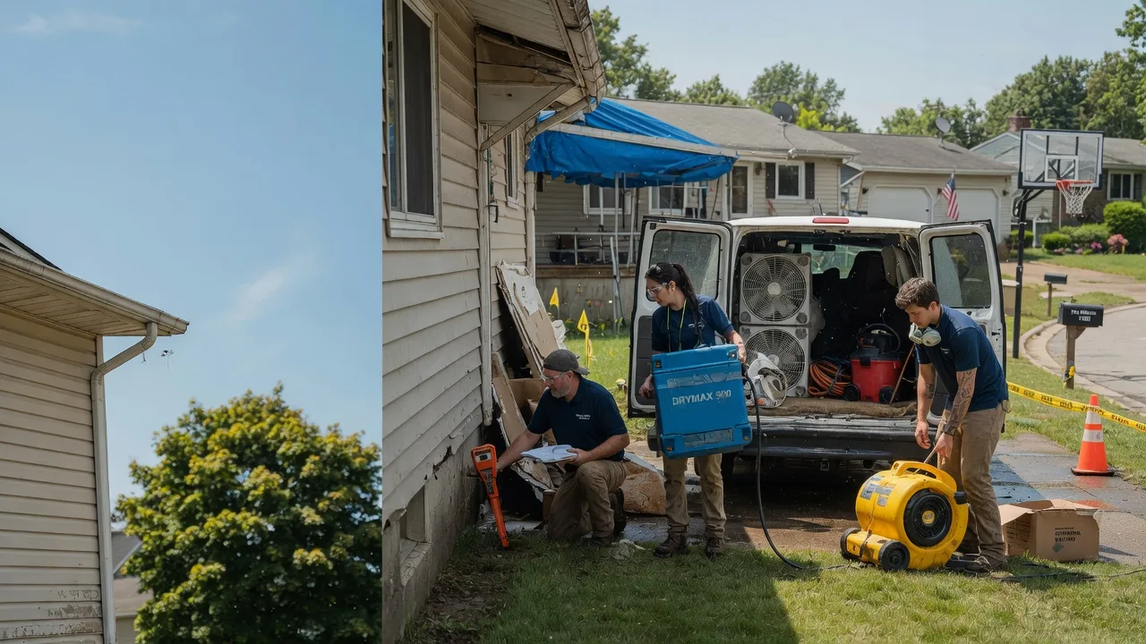 Ceiling Leak Cleanup in Mankato, MN near me